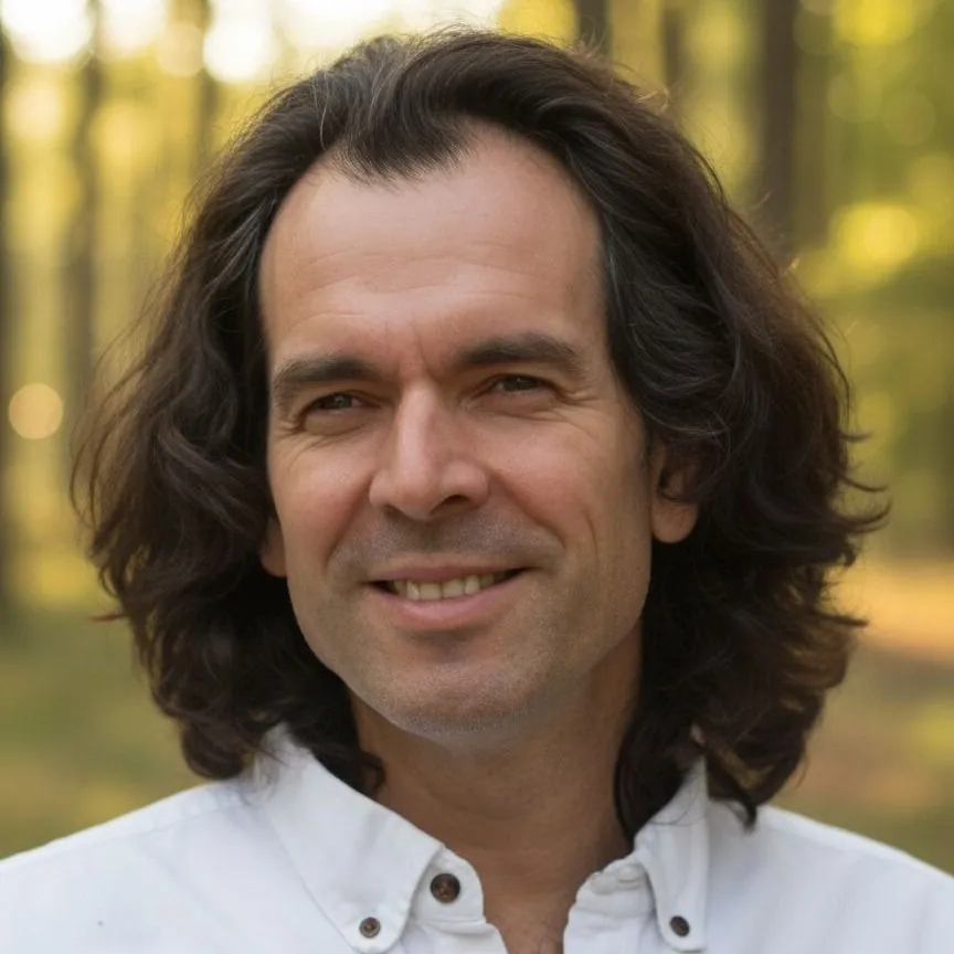 Gerald Weiß, Porträt im Wald
